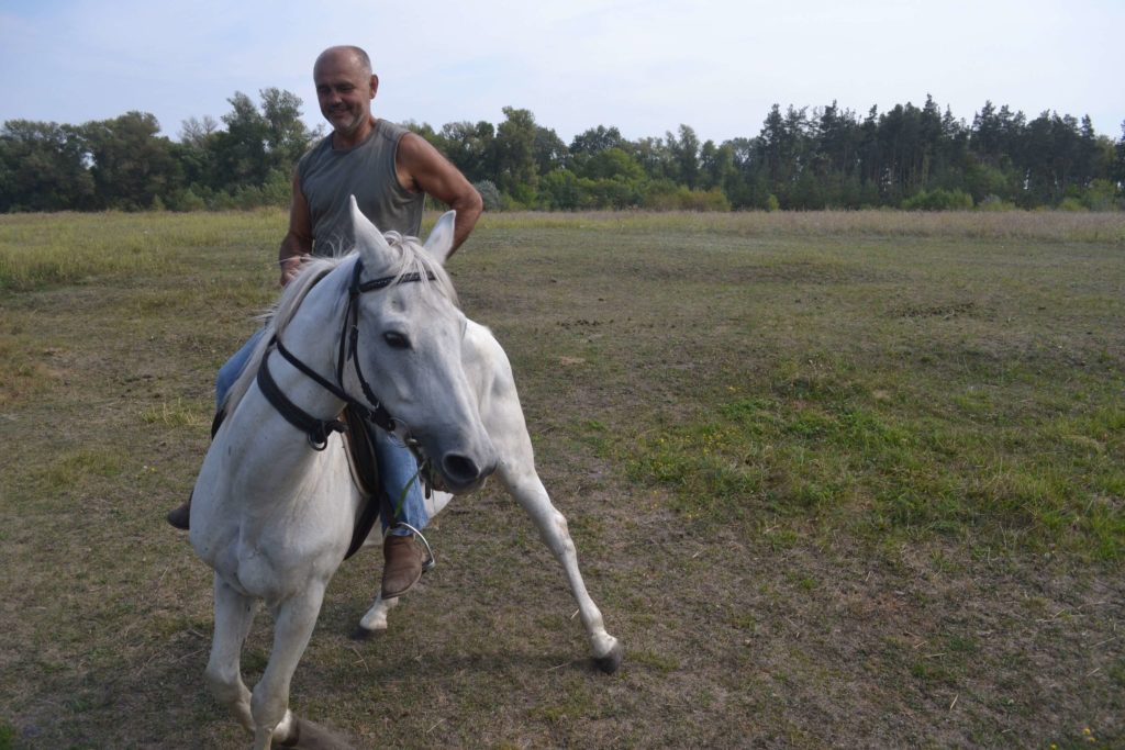 Ткаченко на коне