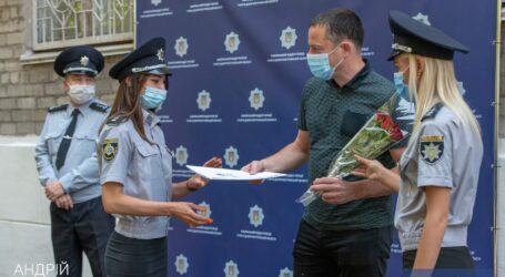 В Каменском отметили 5-ю годовщину со дня создания Национальной полиции Украины