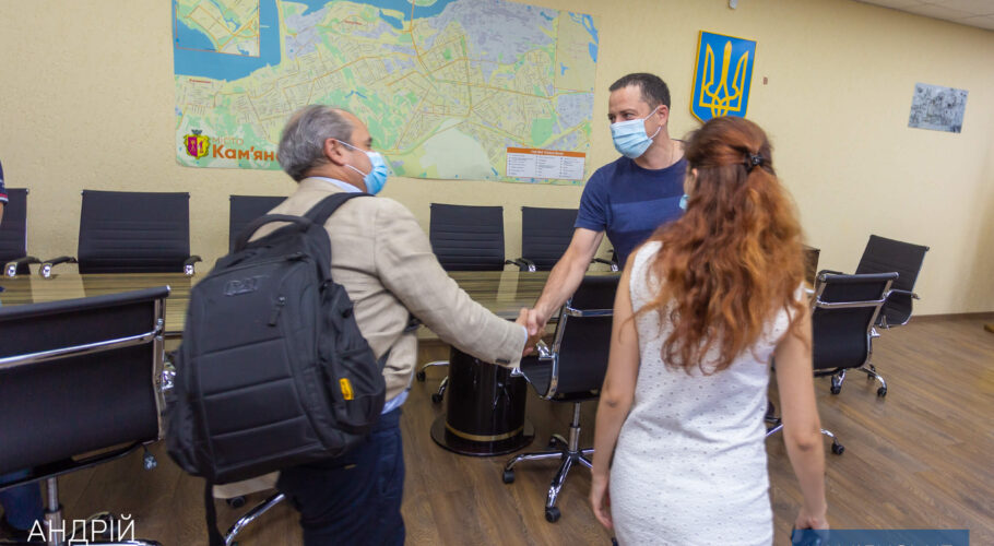 Мэр Каменского провел встречу с техническими консультантами ЕИБ