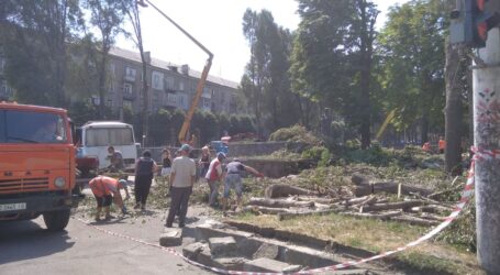 Реконструкція скверу на проспекті Свободи в Кам’янському продовжується