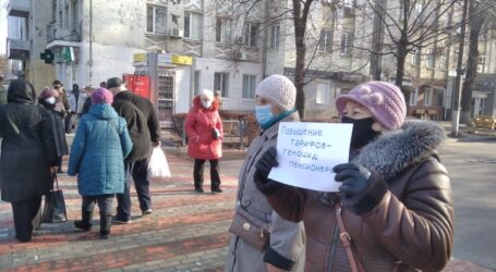 Антитарифна акція в Кам’янському: по дорозі, без політиків, але з політичними ідеями