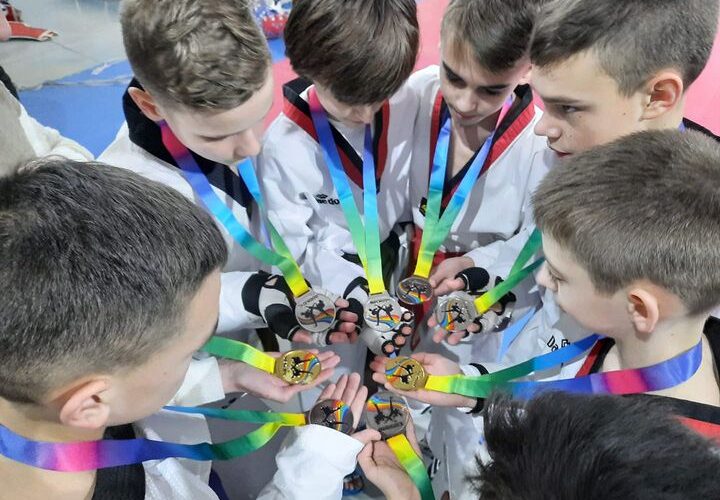 В Каменском соревновались тхеквондисты