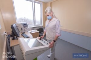 В Каменской больнице скорой помощи открыли новый рентген кабинет - ФОТО