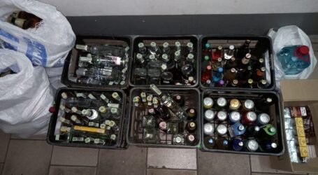 У Кам’янському поліцейські вилучили контрафактні цигарки та алкоголь