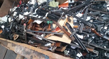 На Дніпропетровщині поліцейські переплавили зброю, вилучену з незаконного обігу