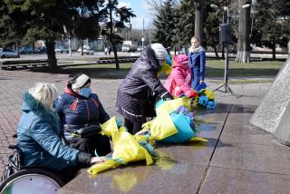 У Кам’янському відзначили 207-й день народження Тараса Шевченка
