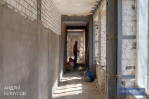 В Каменском продолжается реконструкция коллегиума №16 и гимназии №11 - ФОТО