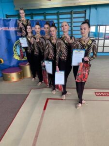 Кам’янчанки здобули 5 перших місць на чемпіонаті області з естетичної групової гімнастики - ФОТО