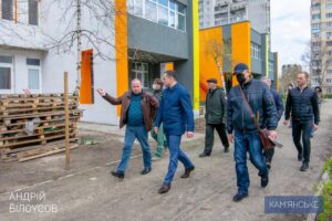 На лівобережжі Кам'янського триває реконструкція дитячого садочка «Соняшник» - ФОТО