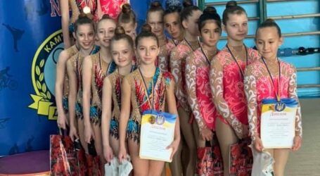 Кам’янчанки здобули перші місця на чемпіонаті області з естетичної групової гімнастики