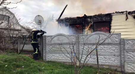 Під Кам’янським горів будинок