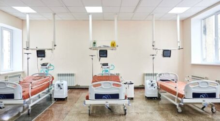 У Дніпровській лікарні на залізничному транспорті відкрили осучаснені COVID-відділення із новою реанімацією