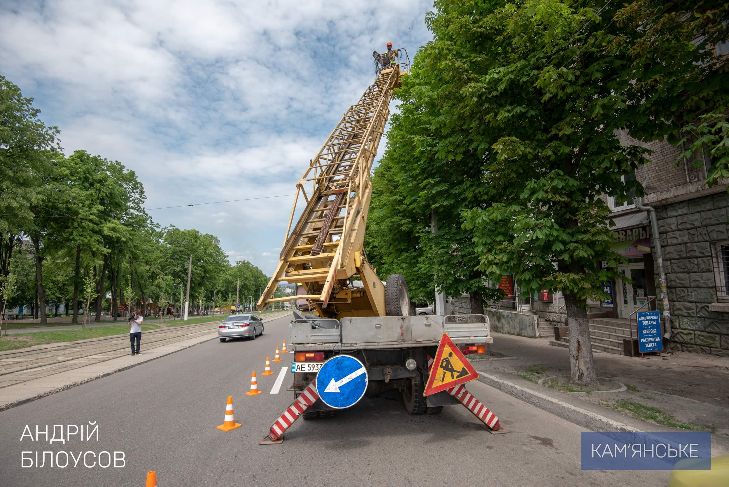 Мэр Каменского провел очередной объезд города - ФОТО