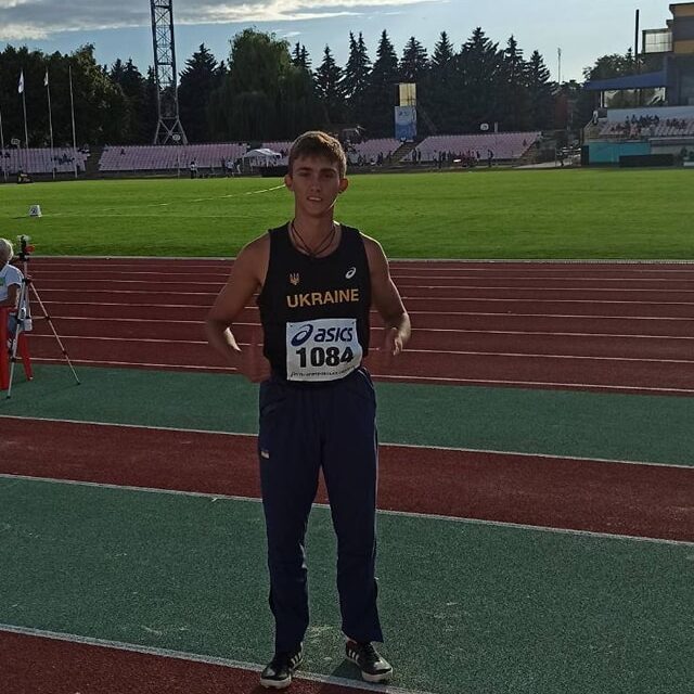 Кам’янський легкоатлет виборов золоту медаль на чемпіонаті України