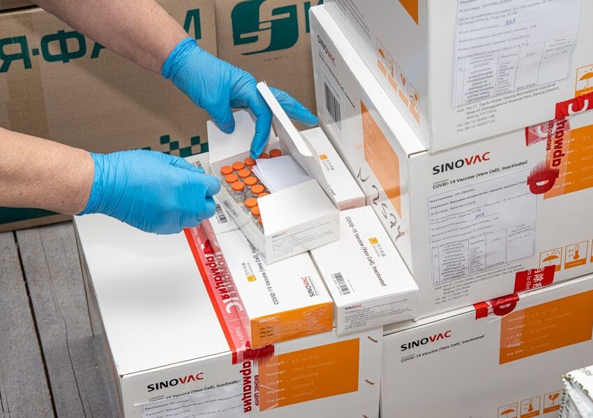 На Дніпропетровщину надійшло ще 8,6 тис доз вакцини CoronaVac
