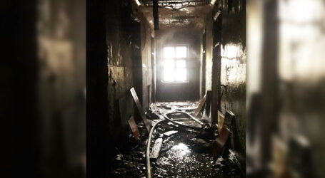 У Кам’янському горів будинок