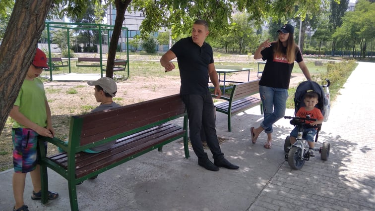 «Парк щастя» в Кам’янському – приклад співпраці влади та народу - ФОТО
