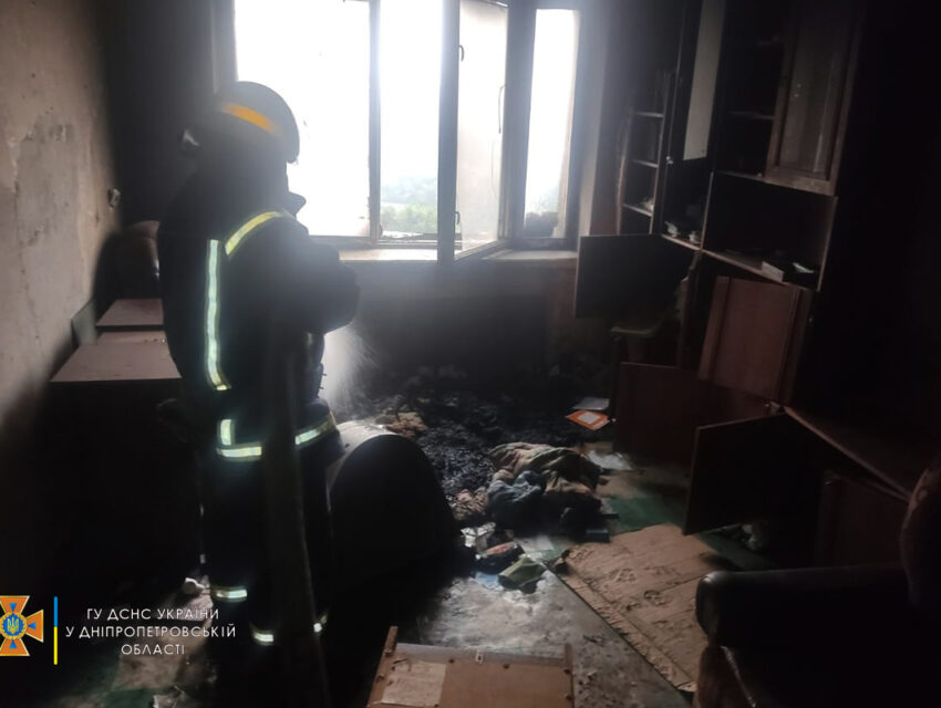 У Кам’янському одночасно горіли дві квартири