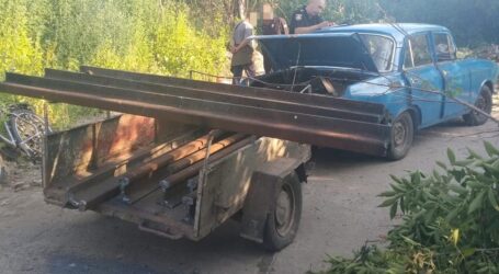 У Кам’янському районі затримали двох чоловіків, які вирізали залізничні рейки