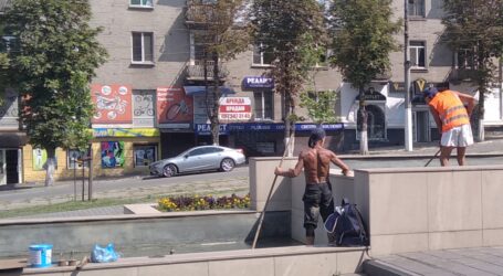 Як підтримується чистота у фонтанах Кам’янського