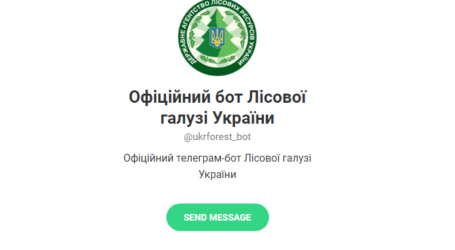 В Україні запустили чат-бот лісової галузі