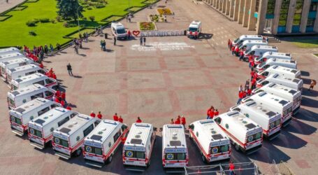 Каменская станция экстренной медпомощи получила 26 новых «скорых»
