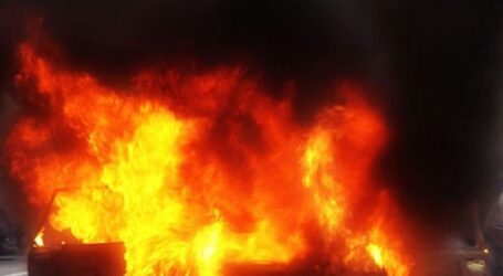 На Дніпропетровщині згоріла людина в автомобілі