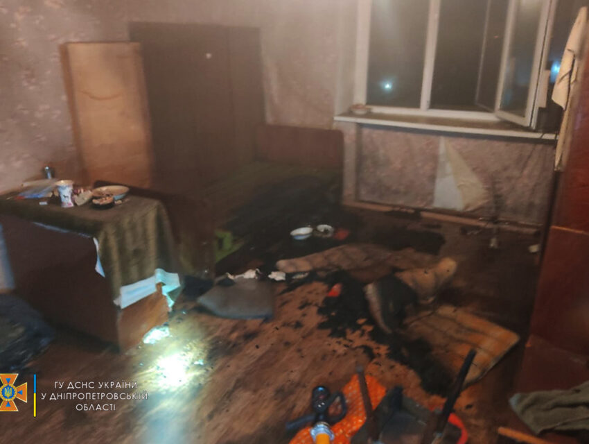 У Кам’янському на пожежі загинуло двоє людей