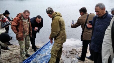 Зариблення каналу відбулось в лівобережному парку Кам’янського