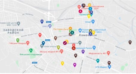 У Кам’янському створили інтерактивну карту вакансій