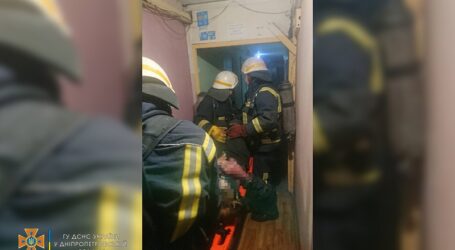 У Кам’янському на пожежі постраждав чоловік