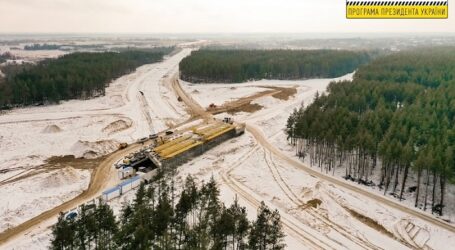 На решетилівській трасі зводять унікальну естакаду