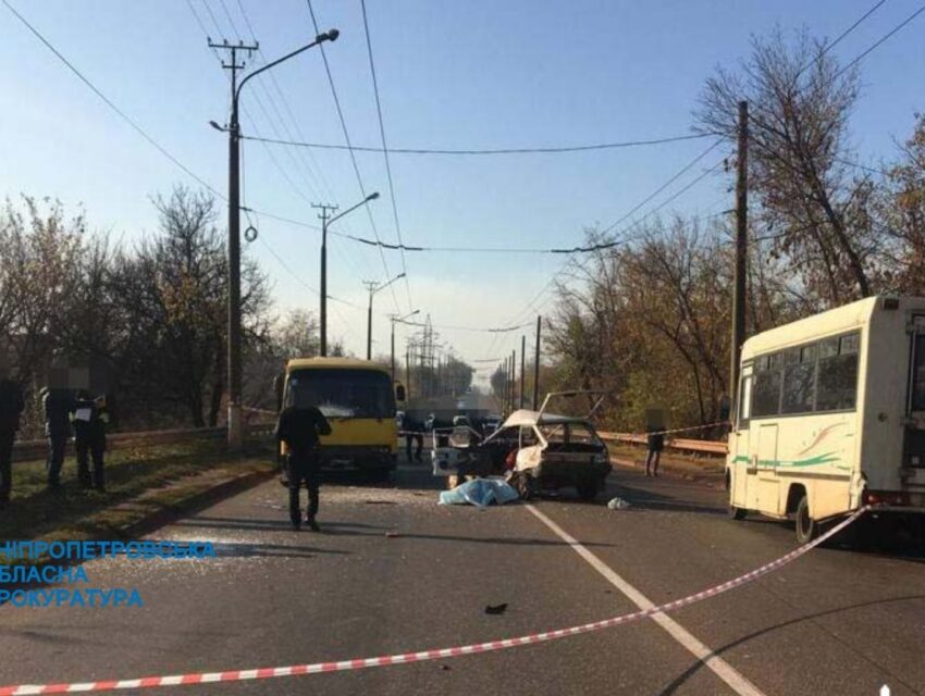 На Дніпропетровщині поліцейського підозрюють в смертельній ДТП