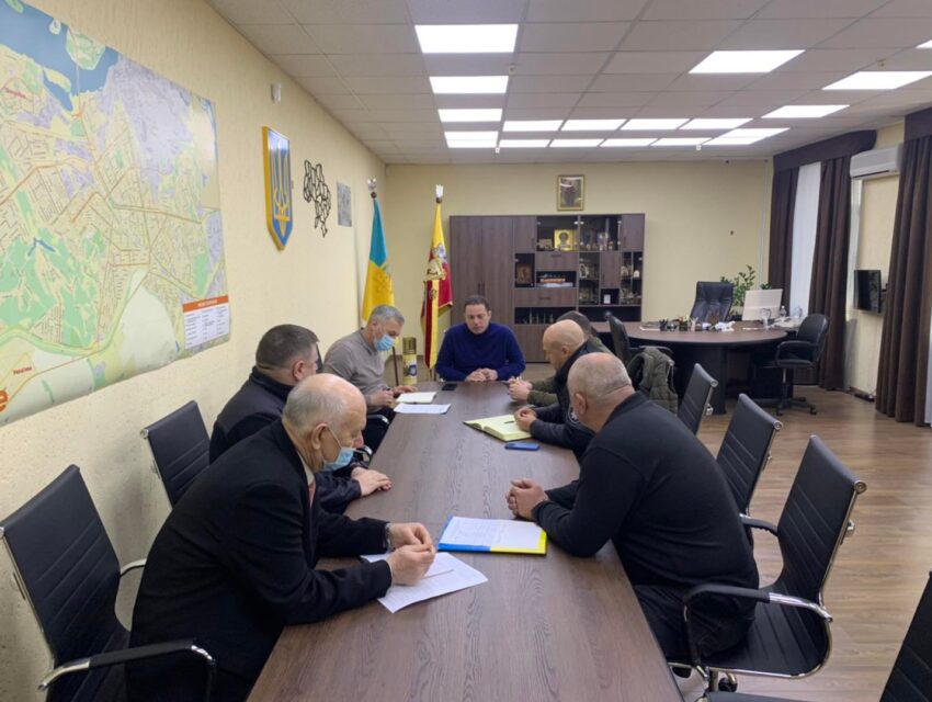 Міський голова Кам’янського провів засідання штабу з надзвичайних ситуацій