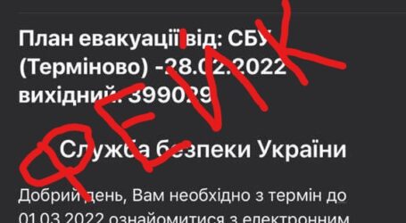 Никому не открывать и не переходить!