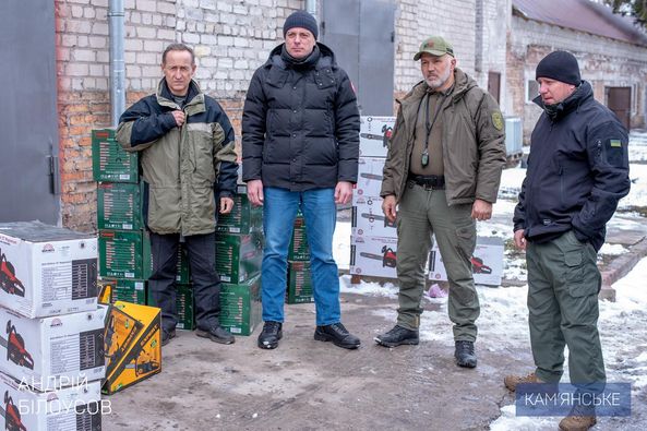 У Кам’янському продовжують допомагати теробороні