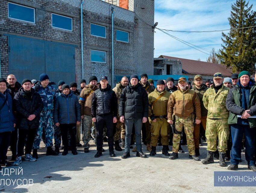 Захисники Кам’янського отримали чергову партію амуніції