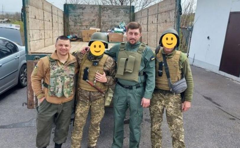Фонд розвитку Кам‘янського доставив гуманітарну допомогу бійцям на Луганщині