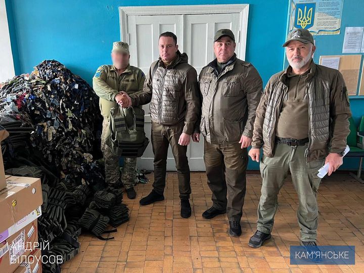 Бійці тероборони Кам’янського району отримали чергову допомогу