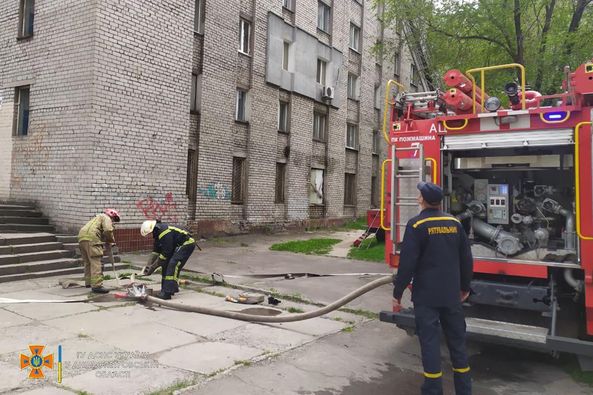У Кам'янському горіла квартира - ФОТО