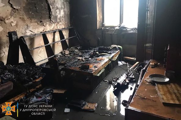 У Кам’янському горіла квартира