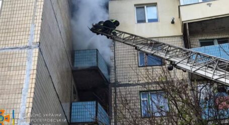 У Кам’янському горіла квартира в багатоповерхівці