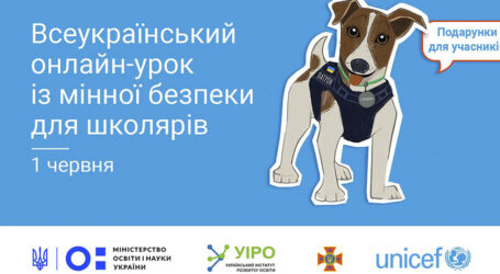 Школярів Дніпропетровщини запрошують на онлайн-урок з мінної безпеки
