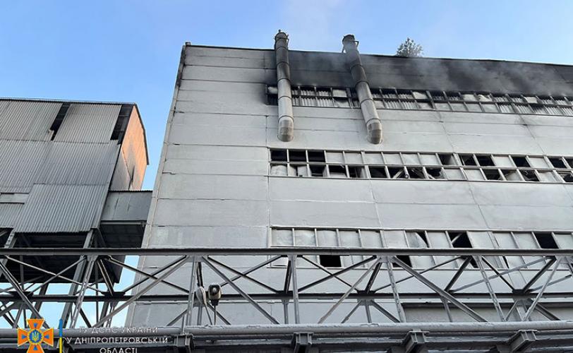У Кам’янському на підприємстві спалахнула пожежа