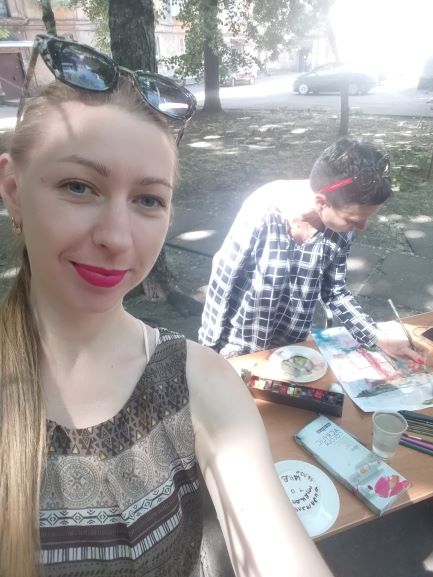 Як навчитись малювати аквареллю в парках Кам’янського - ФОТО