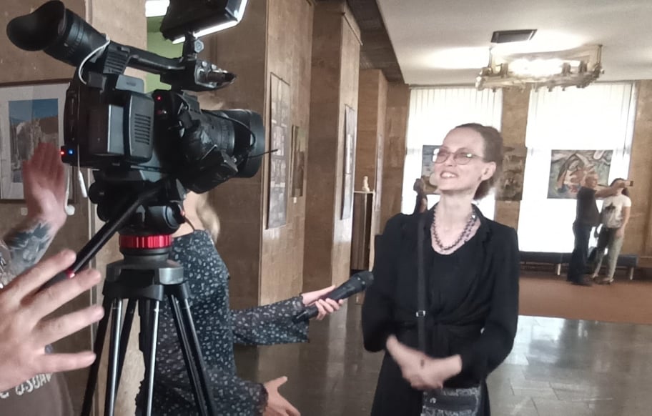 Про кохання, ненависть та війну у спектаклі в музеї Кам’янського - ФОТО