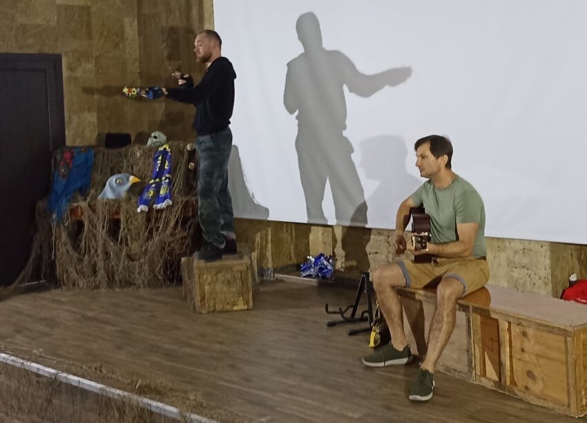 Про кохання, ненависть та війну у спектаклі в музеї Кам’янського