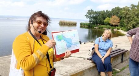 Про «місто-курорт», затоплені села й легенди Придніпров’я говорили учасники екскурсії в Кам’янському