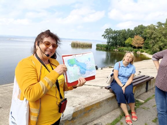 Про «місто-курорт», затоплені села й легенди Придніпров’я говорили учасники екскурсії в Кам’янському