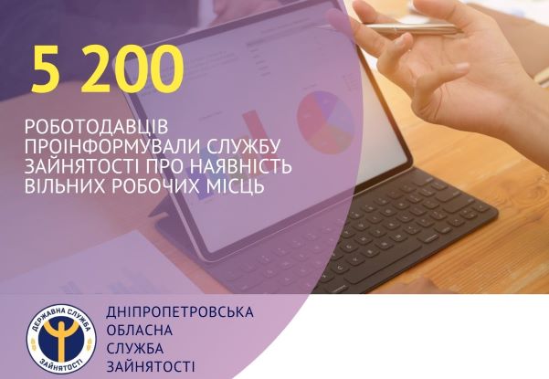 Особливості працевлаштування на Дніпропетровщині у воєнний час